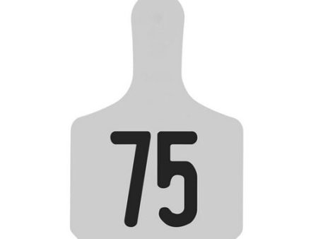 Y-Tex Numbered Calf Y-Tag Ear Tags 51-75 White 1 Count by Y-Tex Online Sale