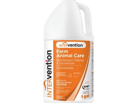 Intervention Disinfectant Concentrate 1 Gallon by Virox Animal Health Online Hot Sale