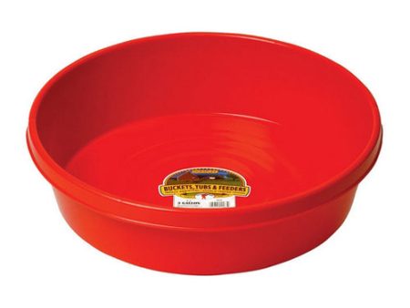 DuraFlex Plastic Utility Pan Red 3 Gallons by Duraflex For Cheap