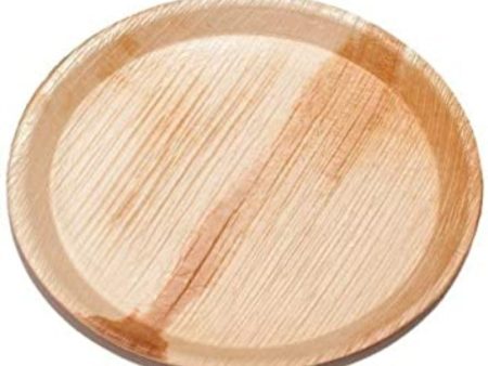 Areca Palm Leaf Plates Round 24 cm Hot on Sale