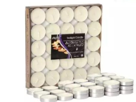 Tealight Candle Unscented 50 PCs Online