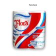 Kitchen Tissue Roll Flora 2 Pack For Sale