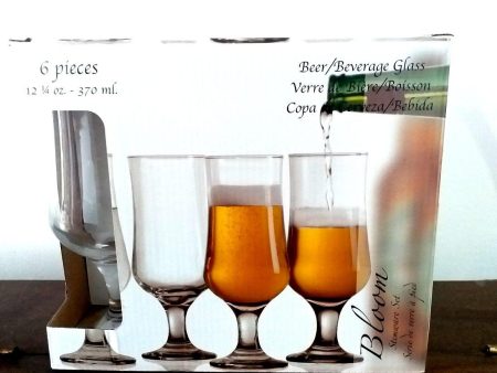 6 PCS Wine Juice Glass Set For Sale