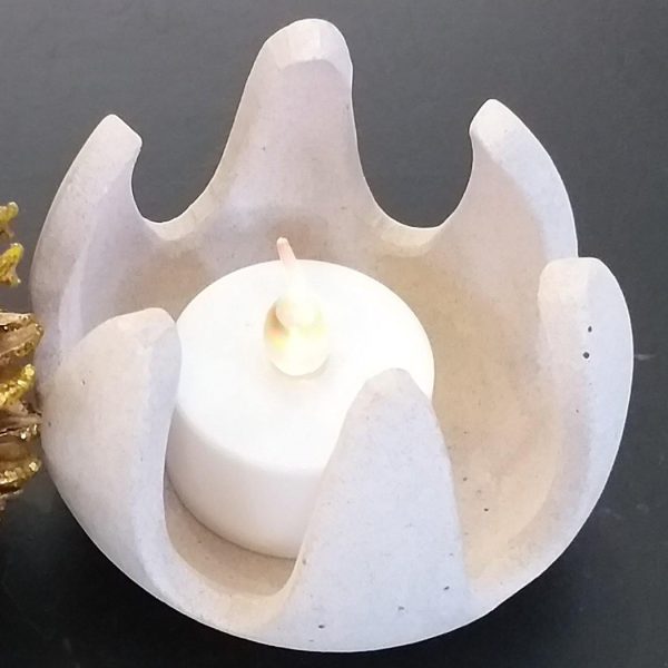 Flower Tea Light Candle Holder Online now