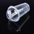 Plastic Dome Cup with Lid 20 Pcs Pack Hot on Sale