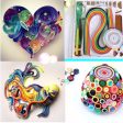 Rainbow Paper Quilling Strips For Discount