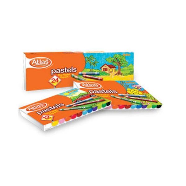 Atlas Multi Colour Non Toxi Pastels Chalk Hot on Sale