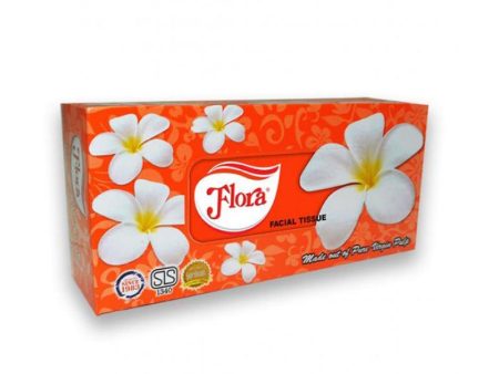 Flora 2-Ply Facial Tissue Box 160 Sheets Online now