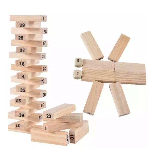 Wooden Toy Building Jenga Cheap