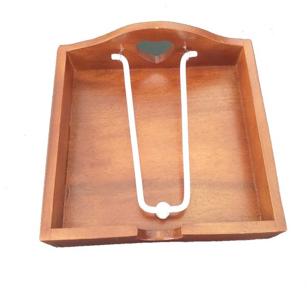 Wooden Paper Serviette Holder on Sale