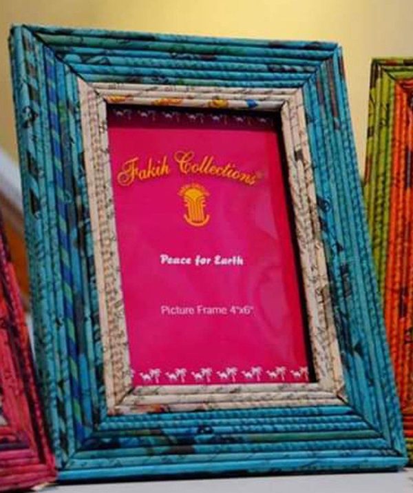 6 x 4 Recycle Paper Photo Frame Fashion