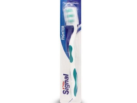 Signal Fighter Adult Tooth Brush  Medium Online now