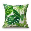 Tropical Rainforest Green Cushion Cover Sale