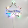 Cake Toppers LED Illuminated Star Online Sale