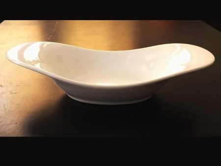 Ceramic Serving Boat Shape Bowl 9  Sale