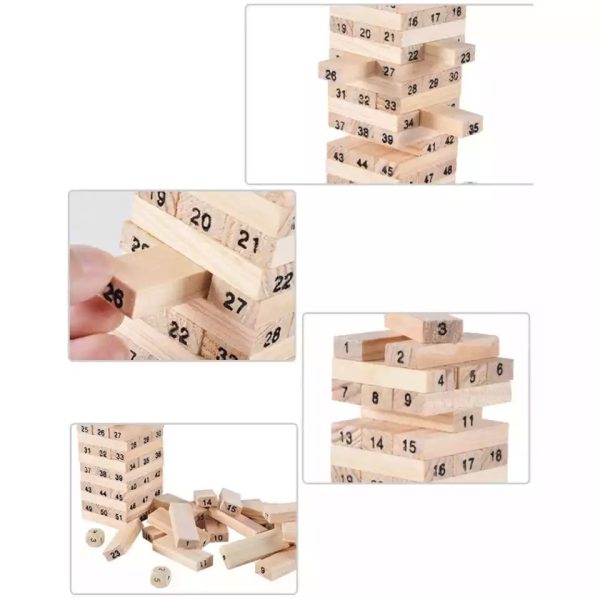 Wooden Toy Building Jenga Cheap