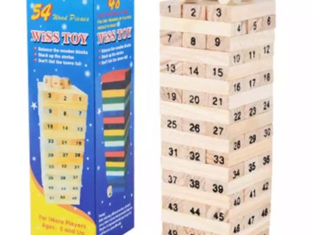 Wooden Toy Building Jenga Cheap