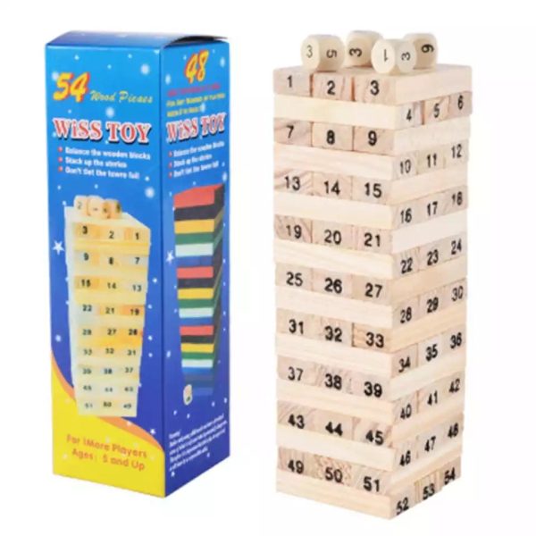 Wooden Toy Building Jenga Cheap