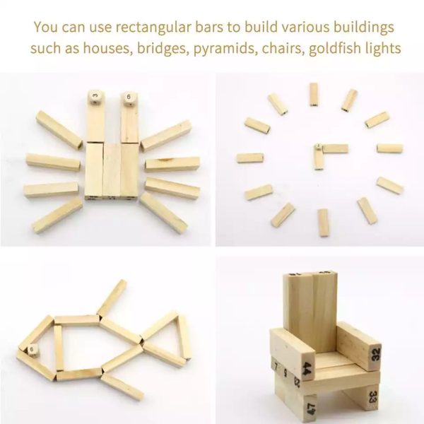 Wooden Toy Building Jenga Cheap