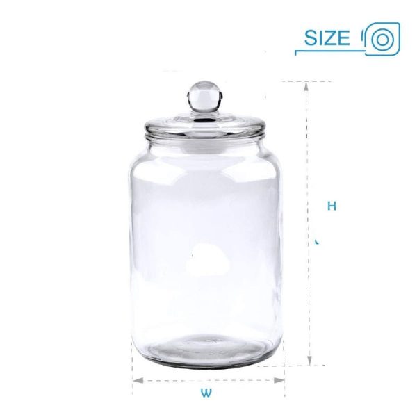 Glass Storage Bottle Large  2.3 L Cheap