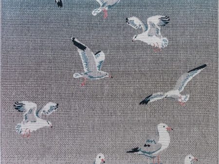 Trans Ocean Riviera Seagulls Area Rug by Liora Manne Supply