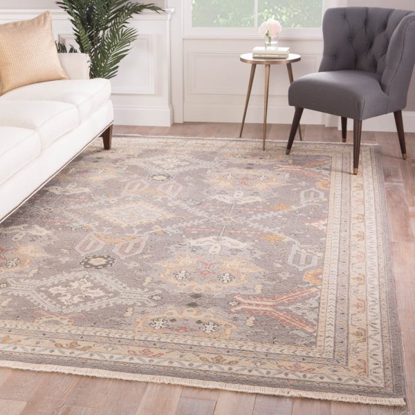 Jaipur Living Jaimak Wolter JM36 Gray Gold Area Rug Cheap